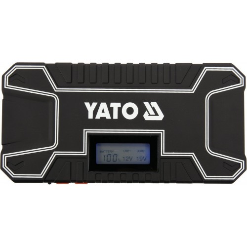 Пусковое устройство LI-POL YATO : 12000 м/ч, 300/500 А, питание USB: 5В, 2А YT-83082 YATO