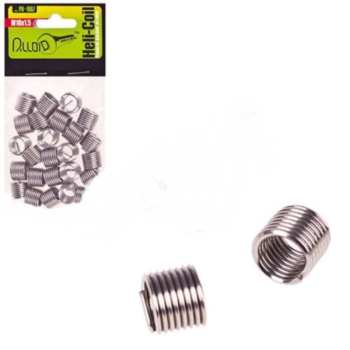 Резьбовые пружинные вставки М8х1.25 (25шт) Alloid РВ-1066