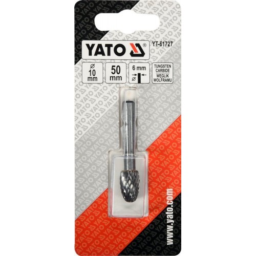 Фреза овальная 10 мм по металлу ​​из карбида вольфрама YATO YT-61727