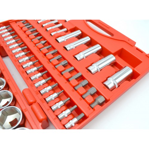 Набор инструмента 1/4" и 1/2" 96ед H096B-R72 JTC