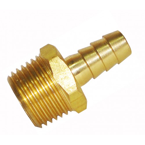 Фітинг латунний ялинка 3/8" (h10) х 1/2" (m) CH P-23