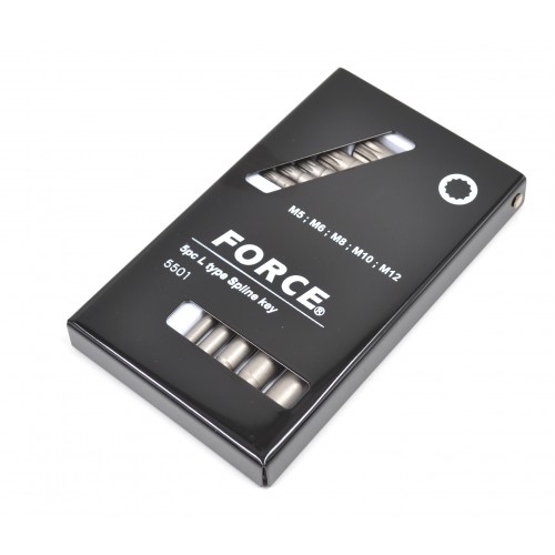 Набор угловых ключей Spline M5-M12 5ед. 5501 FORCE