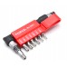 Набор насадок TORX с отверстием 1/4" T10H-T40H +Г-образный держатель 2081 FORCE