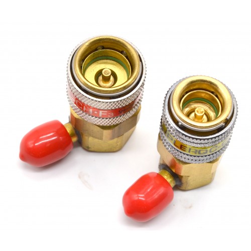Комплект быстросъёмных муфт (2 штуки) L90° ShineYear QC - 15