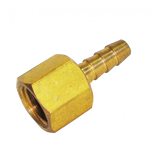 Фитинг латунный елка (внутренняя резьба 1/4") 3/8" (h10) х 1/4" (f) CHF P-59