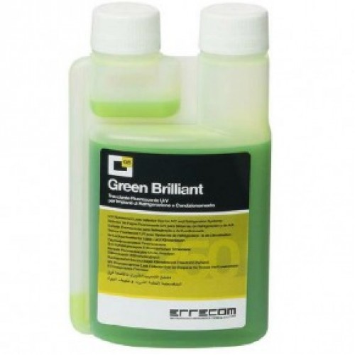 Ультрафиолетовый краситель 1000 мл (для R12, R134a и R1234yf (авто))Errecom Green Brilliant TR1034.01.S1