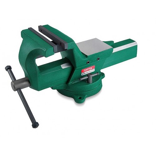 Тиски слесарные поворотные кованые 4"(100мм) TOPTUL DJAD0104