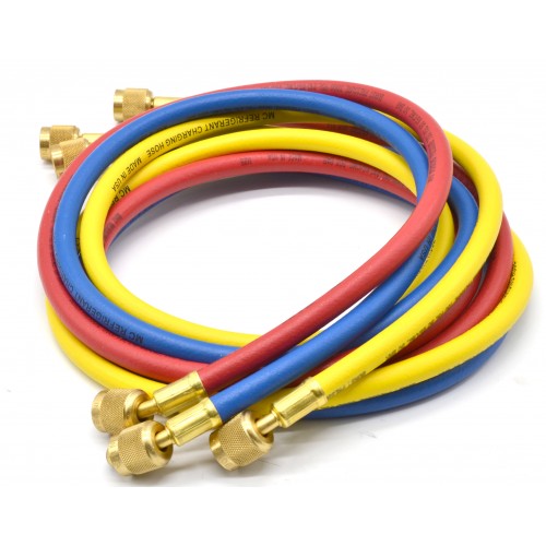 Комплект шлангов стандартных 3 х 150 см резьба 1/4" х 1/4" MC - 40360 MASTERCOOL(США)