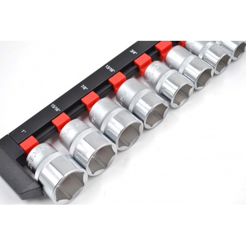 Набор головок дюймовых 1/2" 6-гранных 12 пр. (5/16"-1") (FORCE 4127)