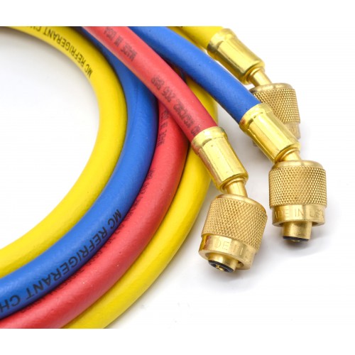 Комплект шлангов стандартных 3 х 150 см резьба 1/4" х 1/4" MC - 40360 MASTERCOOL(США)