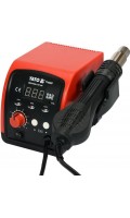 Фен-станция 750 Вт, t°= 100- 500°С,поток воздуха 120 л/хв, LCD табло, 4 форсунки YT-82457