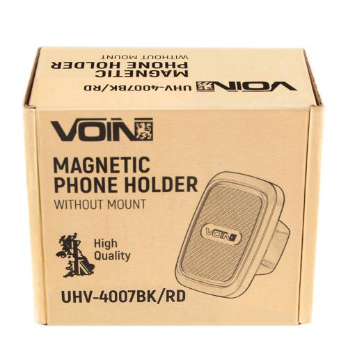 Держатель мобильного телефона VOIN UHV-4007BK/RD магнитный, без кронштейна (UHV-4007BK/RD)