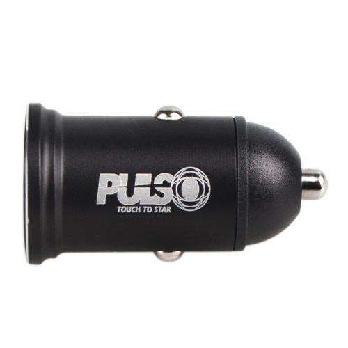 Автомобильное зарядное устройство PULSO, 2USB (12/24V - 5V 3,1A) (C-31203BK)