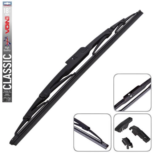 Щетки стеклоочистителя VOIN-605-18 каркасные VOIN-18" 450 мм (TP405-SW-18") CLASSIC (V-WB18-450)