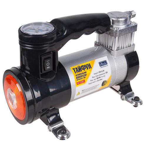 Компресор "Тайфун" КА-T12021 100psi/12Amp/35л/ліхтар/прикур.+перехідник (КА-T12021)