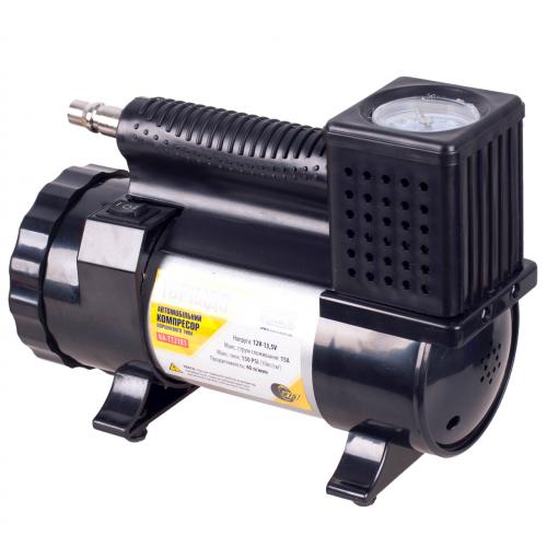 Компрессор "Торнадо" КА-Т12181 150psi/15Amp/40л/фонарь/прикур.+переходник/шланг 3,0м (КА-Т12181)