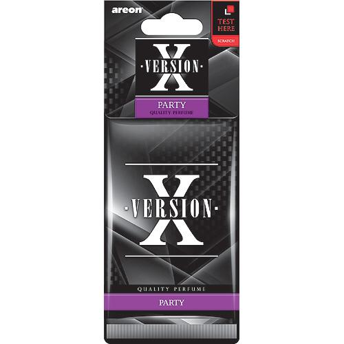 Освежитель воздуха AREON Х листик с тестером Party (AXV01)