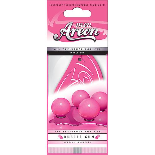 Освежитель воздуха AREON сухой листик "Mon" Bubble Gum/Жвачка (MA21)