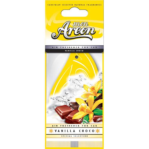 Освежитель воздуха AREON сухой листик "Mon" Vanilla Choco/Ванильный шоколад (MA04)