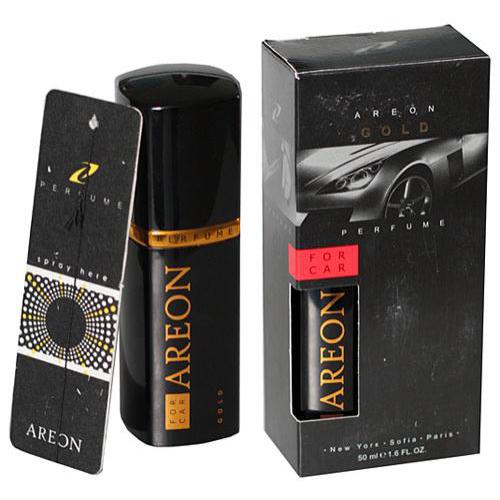 Освежитель воздуха AREON CAR Perfume 50ml Black Silver в пластике (AP02)