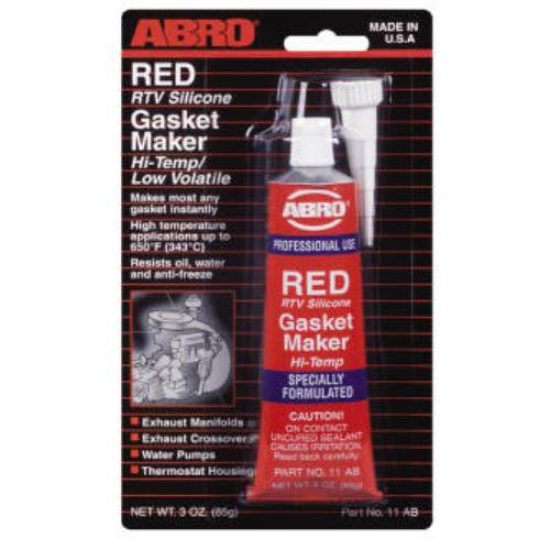 ABRO Герметик прокладки (AB 11) RED (85гр) Китай (11-AB CH)