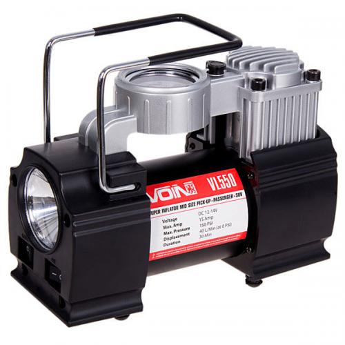 Автомобільний компресор "VOIN" VL-550 150psi/15A/40л (VL-550)