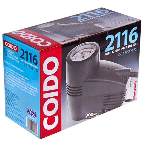 Компрессор COIDO 2116 (300psi) манометр (AC 2116)