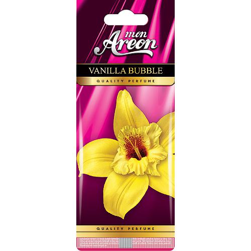 Освежитель воздуха AREON сухой листик "Mon" Vanilla Bubble/ Ваниль с жвачкой (МА29)
