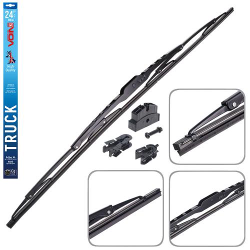 Щетки стеклоочистителя VOIN-806-24 грузовые каркасные VOIN-24" 600 мм (TPTR-24"-PC) TRUCK (VT-WB24-600)