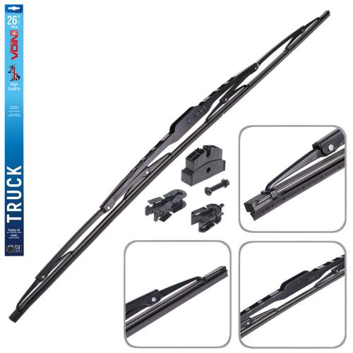 Щетки стеклоочистителя VOIN-806-26 грузовые каркасные VOIN-26" 650 мм (TPTR-26"-PC) TRUCK (VT-WB26-650)