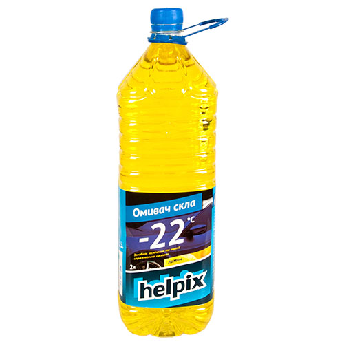 Омыватель стекол зимний HELPIX 2Л "-22" (ЛИМОН) (0766)