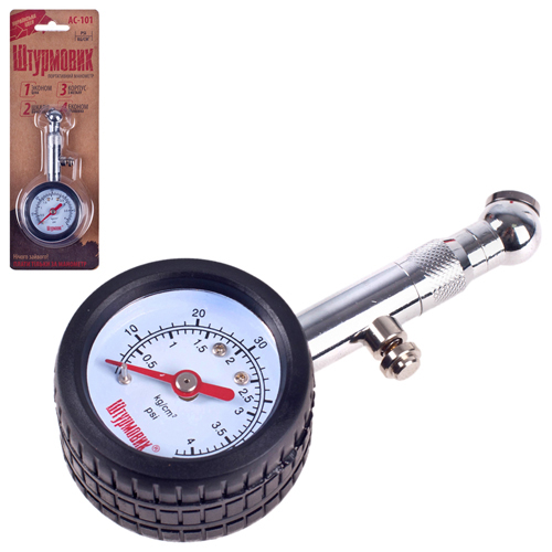 Манометр Штурмовик/АС-101/psi-кg/см2/0~4.2 (АС-101)