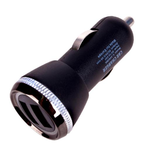 Автомобильное зарядное устройство PULSO C-2402BK 2USB (12/24V - 5V 2,4A) (C-2402BK)