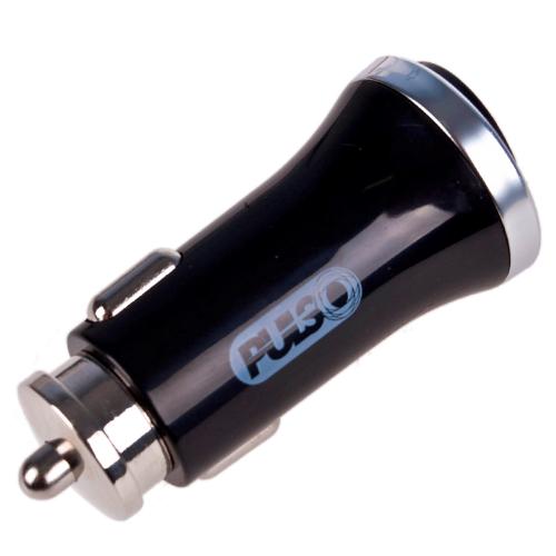 Автомобільний зарядний пристрій PULSO C-2411BK 2USB (12/24V - 5V 2,4A) (C-2411BK)