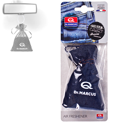 Освіжувач повітря DrMarkus FRESH BAG Denim SILVER дисплей ((16/192))