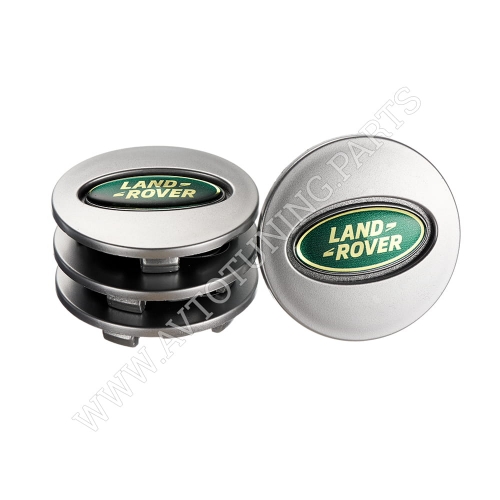 Заглушка колесного диска Land Rover 63x48 серый ABS пластик (4шт.) (50021)