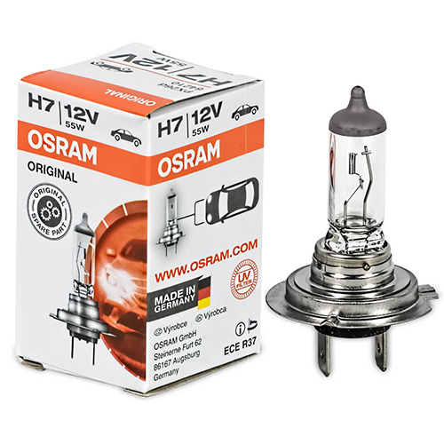 Автолампа OSRAM original H7 12V 55W (64210-01B)