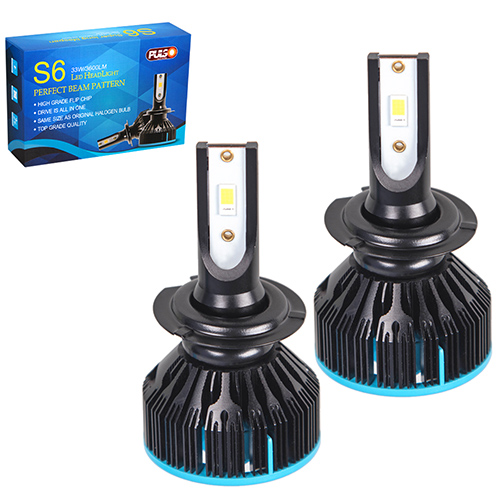 Лампи PULSO S6/LED/H7/Flip Chip/12-24V/33W/3600Lm/6000K (S6-H7)