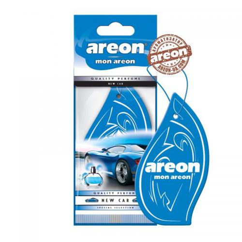 Освежитель воздуха AREON сухой листик "Mon" New Car/Новая машина (MA27)
