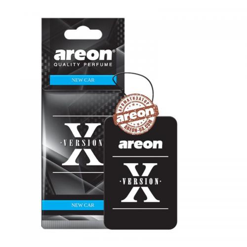 Освежитель воздуха AREON Х листик с тестером New Car (AXV05)