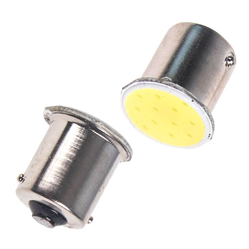 Лампа диодная S25 1156-COB-12 1 контакт  08479 (1156-COB-12)