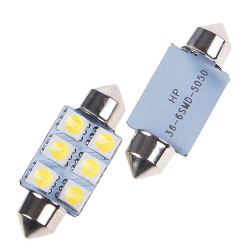Лампа диодная SJ-6SMD-5050-36MM 08498 (SJ-6SMD-5050-36MM)