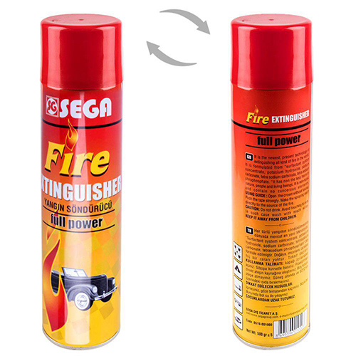 Огнетушитель 0,5 л SEGA FIRE EXTINGUISHER (SEGA 500)