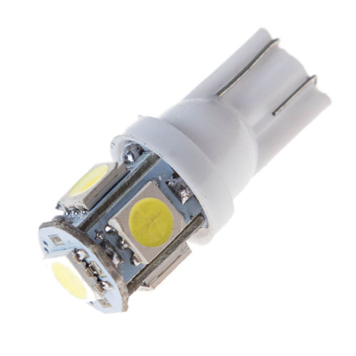 Лампа діодна T10-5SMD-5050 0100/08244 (T10-5050-5)