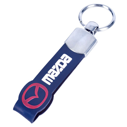 Брелок с резиновым ремешком MAZDA (Резин. рем. MZ)