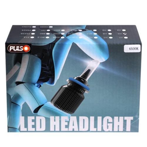 Лампы PULSO J1/H3/LED-chips CSP/9-32v2*20w/4000Lm/6500K (J1-H3)