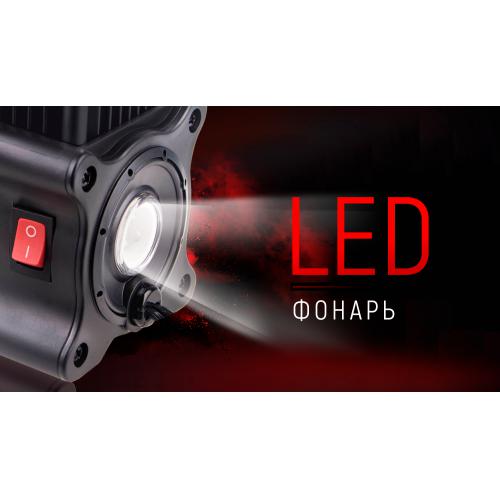 Автомобільний компресор "VOIN" VL-570 150psi/15A/40л/прикур./ліхтар (VL-570)