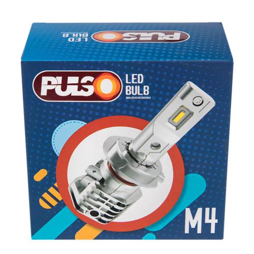 Лампы PULSO M4/H7/LED-chips CREE/9-32v/2x25w/4500Lm/6000K (M4-H7)