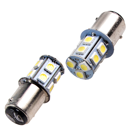 Лампа диодная S25 1157-5050-13SMD 2 контакта 24V  08505 (1157-5050-13SMD24V)