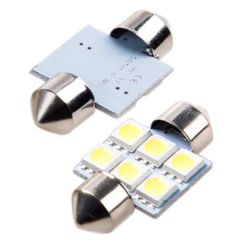 Лампа диодная SJ-4SMD-5050-31MM 08707 (SJ-4SMD-5050-31MM)